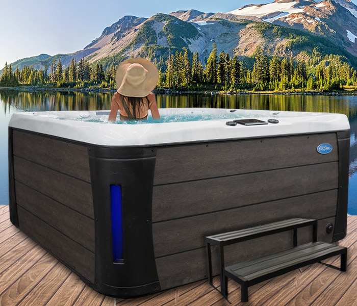 Calspas hot tub being used in a family setting - hot tubs spas for sale Orem